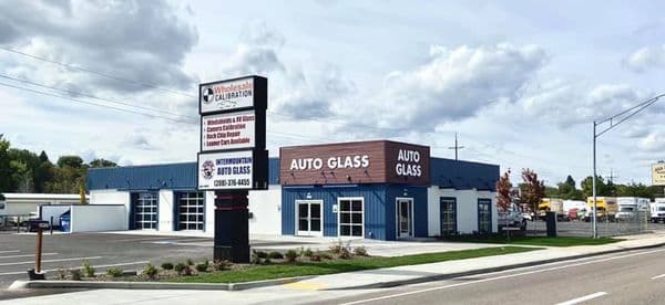 Commercial steel siding installation after